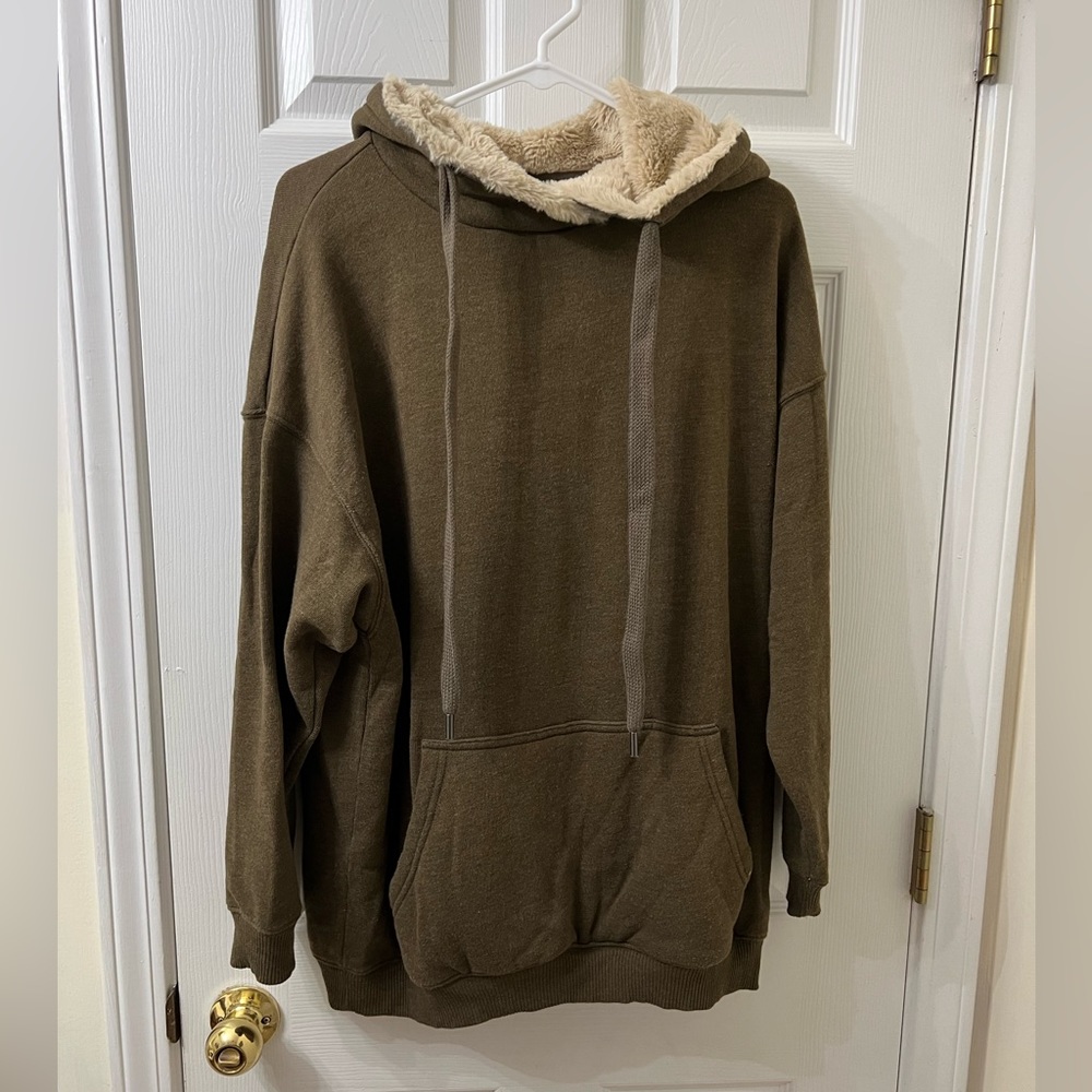 Aerie Fleece Oversized Hoodie